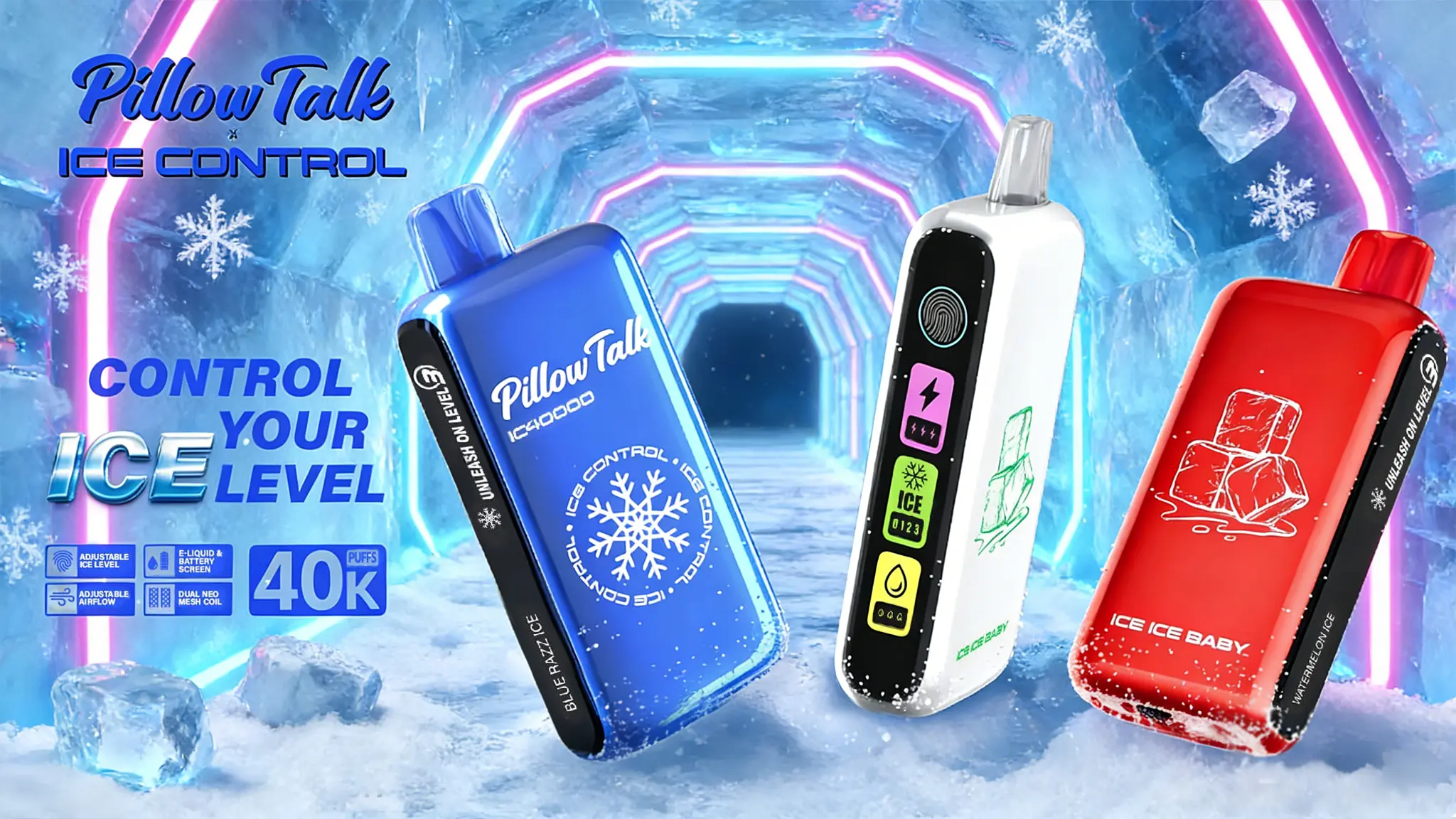 Pillow Talk IC40000 Ice Control Disposable Vape