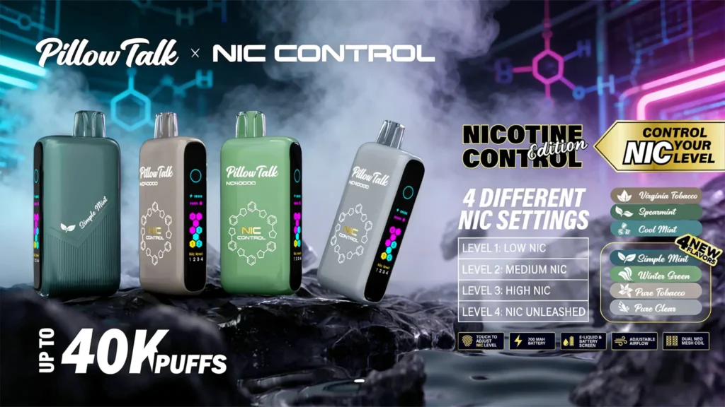 Pillow Talk NC40000 Nic Control Disposable Vape