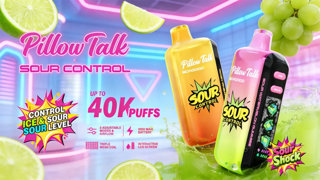 Pillow Talk SC40000 Sour Control Disposable Vape
